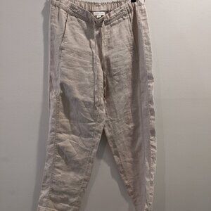JJILL Love Linen Flax  Pull On Pants Size XSP NWT